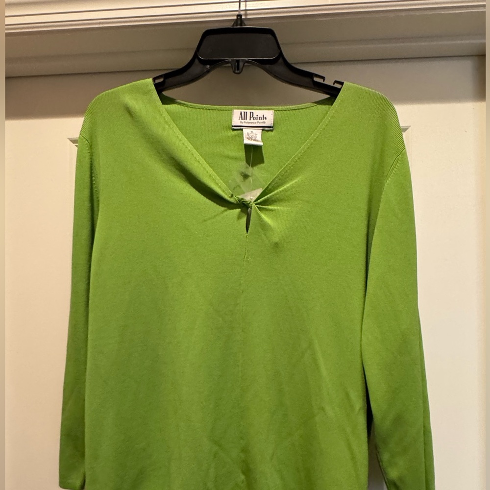 Vintage Ladies Long Sleeve Top XL NWT